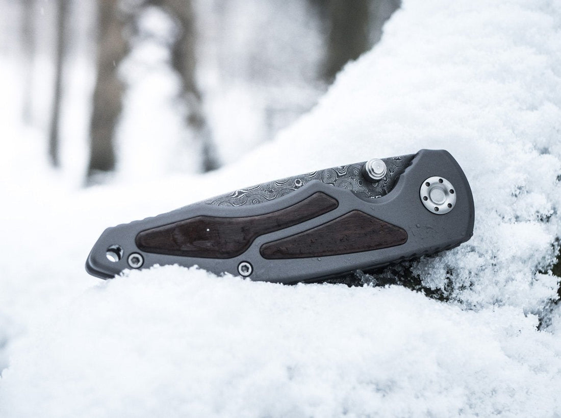 Boker - Leopard-Damascus I Pocket Knife - 110084DAM