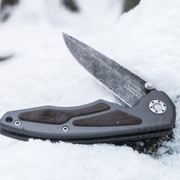 Boker - Leopard-Damascus I Pocket Knife - 110084DAM