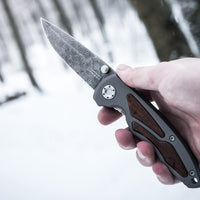 Boker - Leopard-Damascus I Pocket Knife - 110084DAM