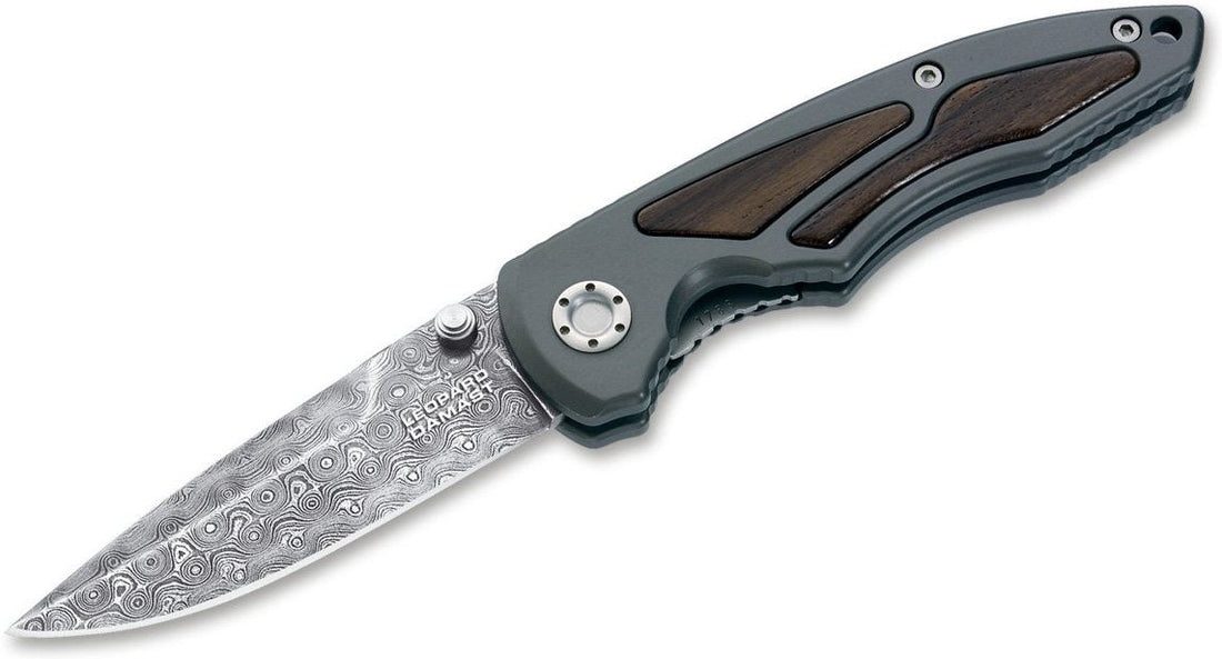 Boker - Leopard-Damascus I Pocket Knife - 110084DAM