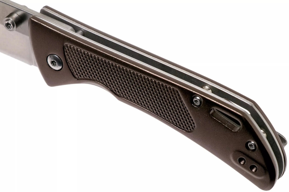 Boker - Magnum Advance Checkering Pocket Knife Dark Bronze - 01RY303