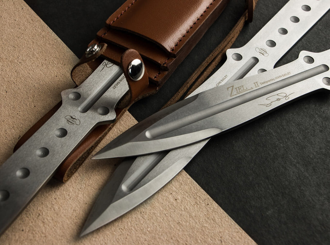 Boker - Magnum Bailey Ziel Fixed Blade Knife, Pack of 3 - 02MB164