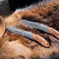 Boker - Magnum Caveman Damascus Pocket Knife - 01RY818DAM