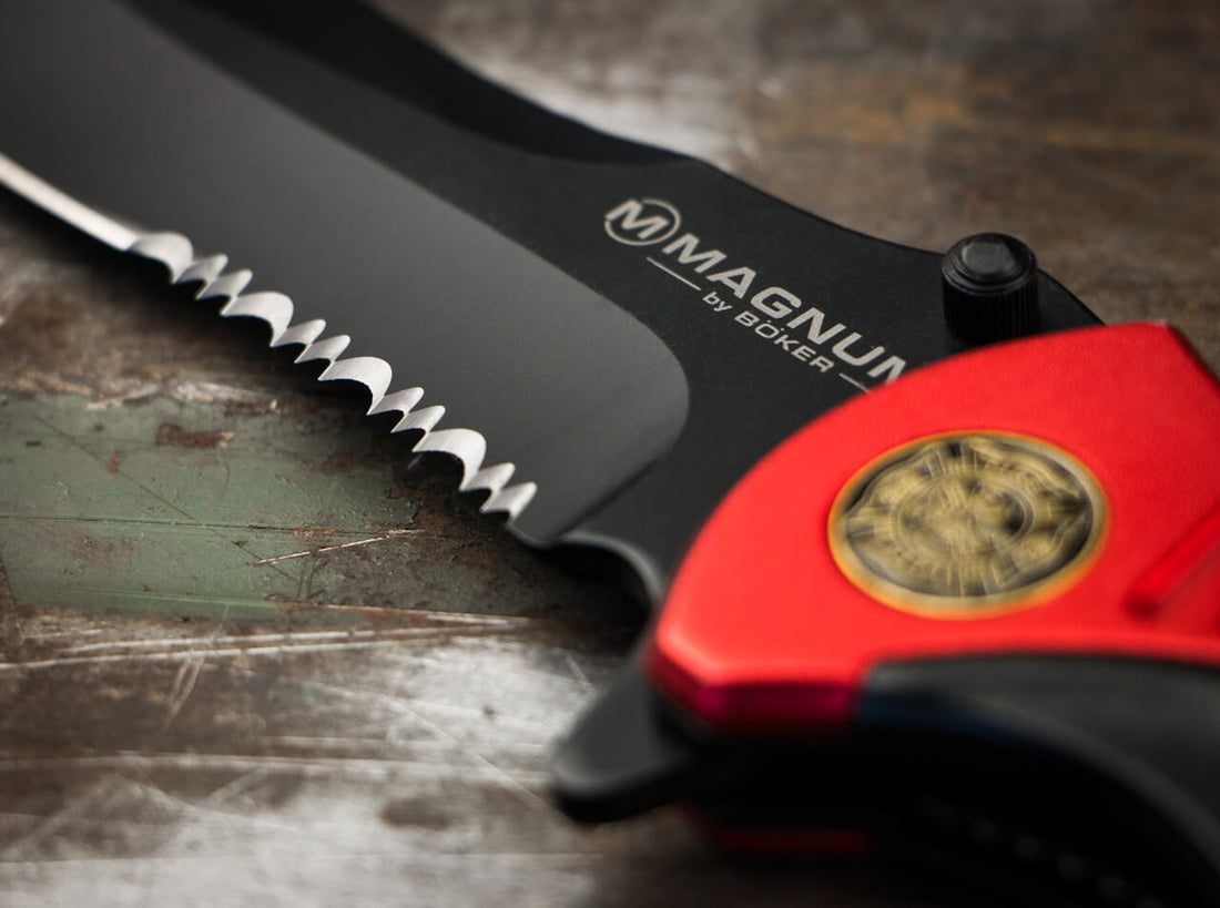 Boker - Magnum Fire Chief Pocket Knife - 01LL313