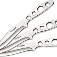 Boker - Magnum Flying Bowie Throwing Knives, Pack of 3 - 02SC216
