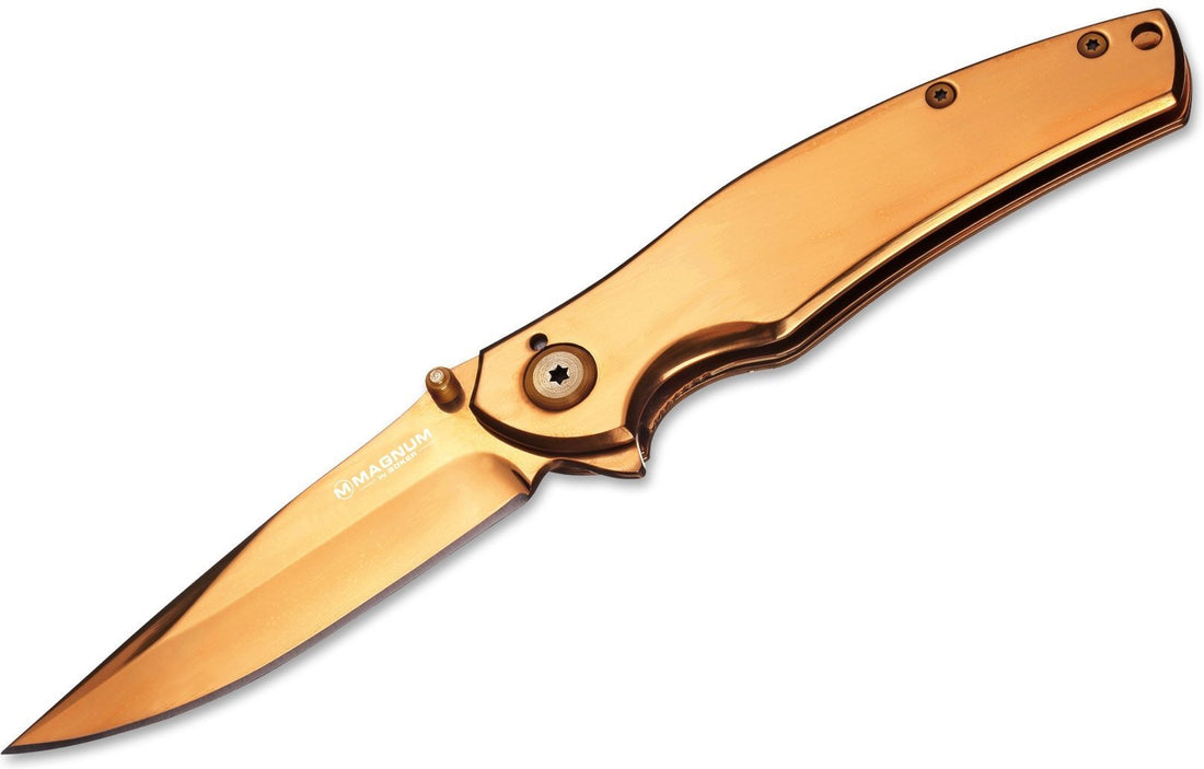 Boker - Magnum Gold Finger Pocket Knife - 01LG277