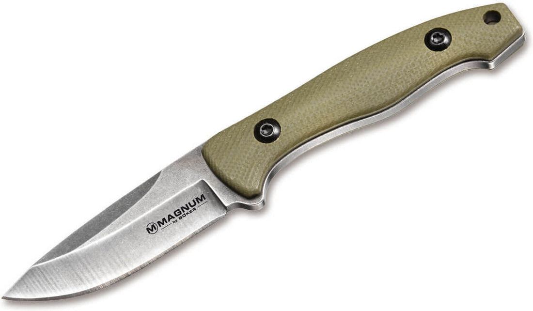 Boker - Magnum Li'l Friend Drop Point Fixed Blade Knife - 02RY867C