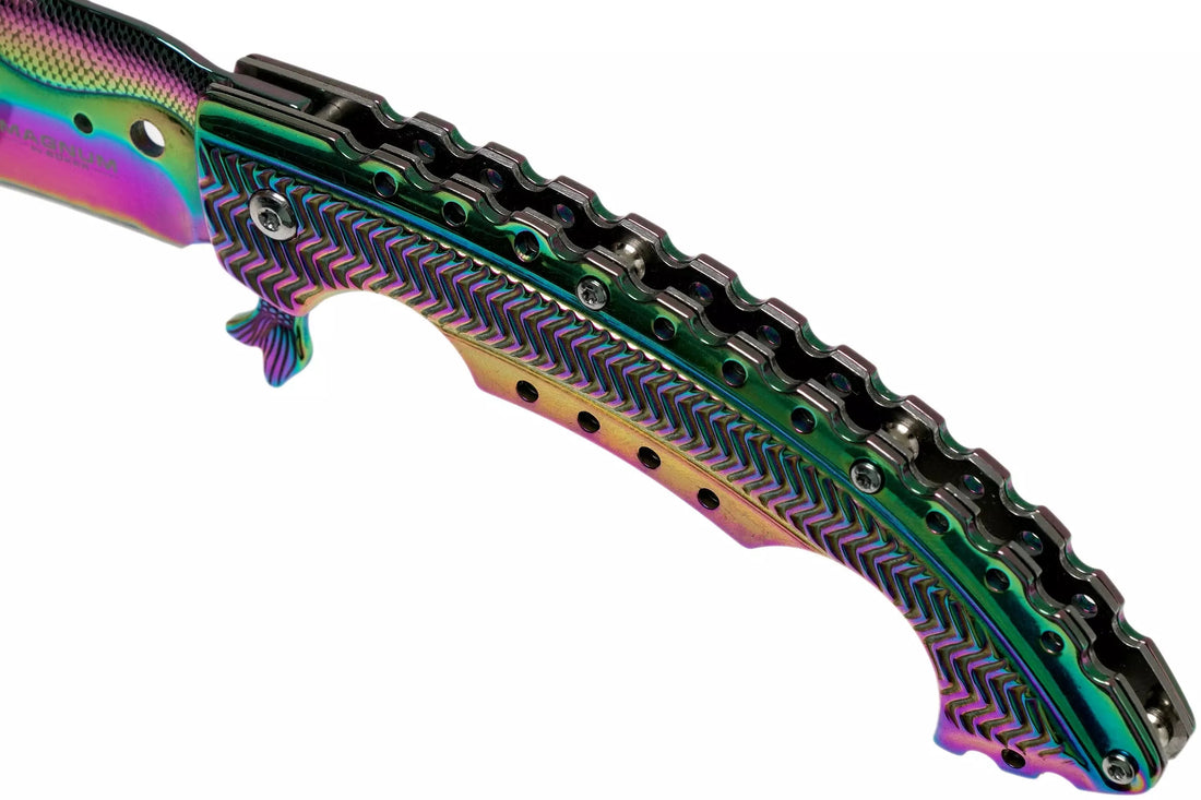 Boker - Magnum Rainbow Mermaid Pocket Knife - 01LG318