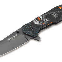 Boker - Magnum Screaming Skull Pocket Knife - 01MB230