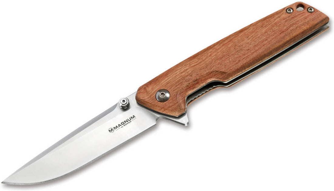 Boker - Magnum Slim Brother Wood Pocket Knife - 01MB723