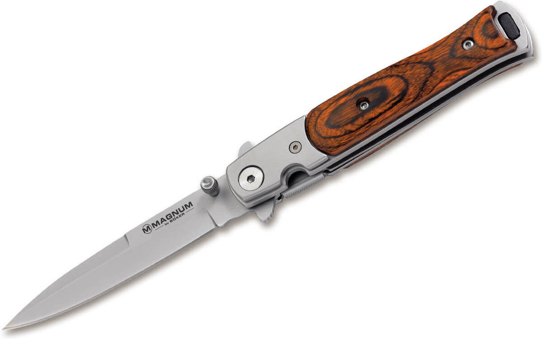 Boker - Magnum Stiletto Pocket Knife - 01YA101