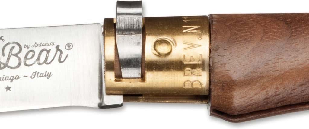 Boker - Old Bear L Walnut Pocket Knife - 01OB002