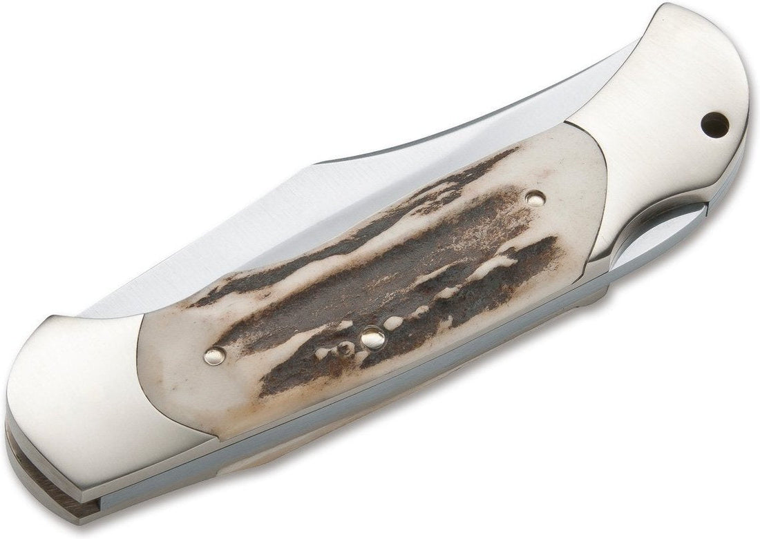 Boker - Optima Stag Pocket Knife - 113004ST