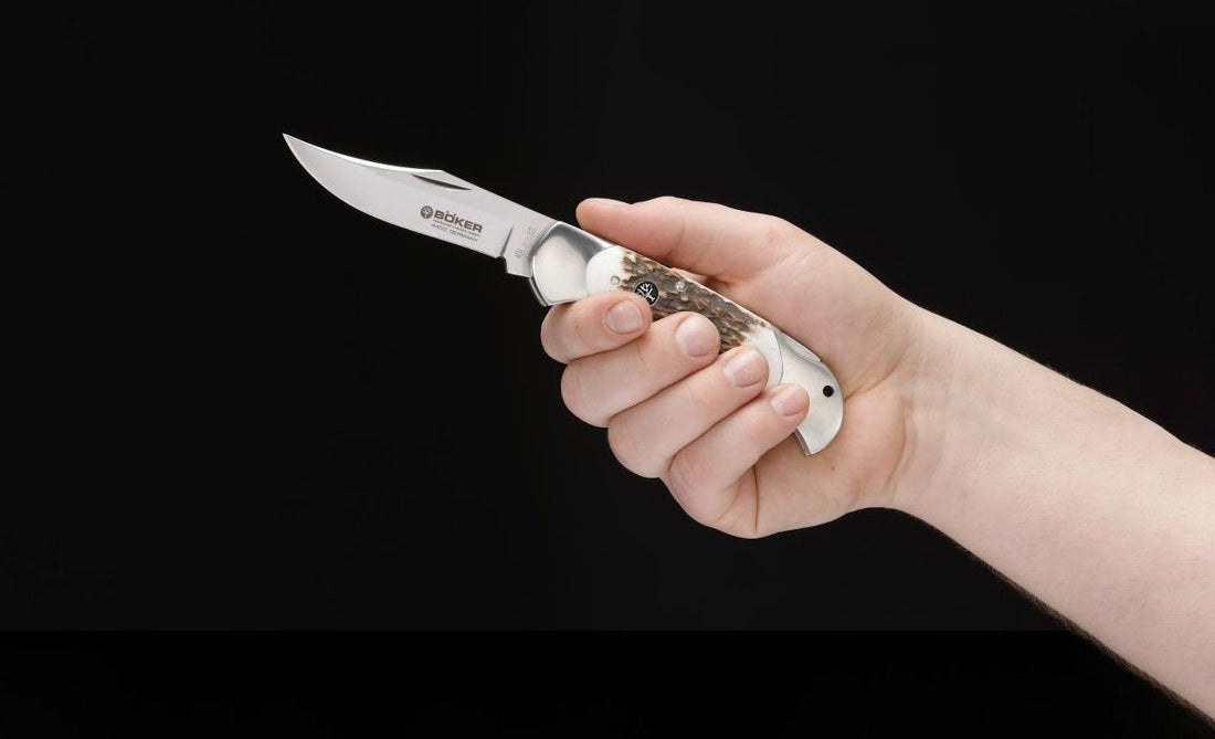 Boker - Optima Stag Pocket Knife - 113004ST