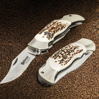 Boker - Optima Stag Pocket Knife - 113004ST