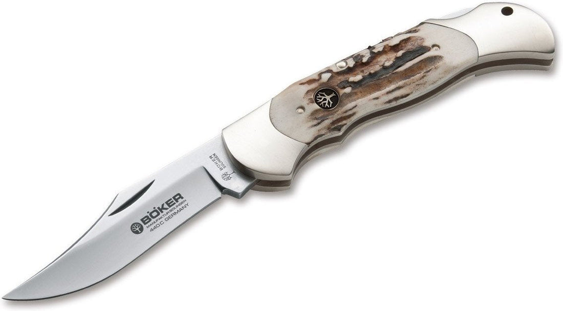 Boker - Optima Stag Pocket Knife - 113004ST