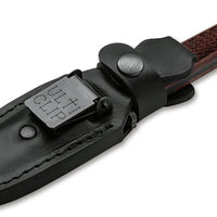 Boker - P08-Damast Fixed Blade Knife - 121515DAM