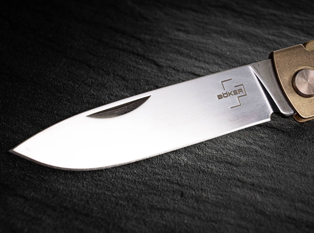 Boker - Plus Atlas Brass Pocket Knife - 01BO853