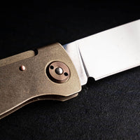 Boker - Plus Atlas Brass Pocket Knife - 01BO853