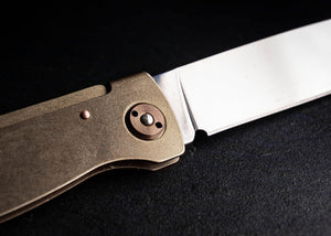 Boker - Plus Atlas Brass Pocket Knife - 01BO853