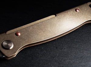 Boker - Plus Atlas Brass Pocket Knife - 01BO853