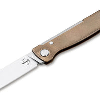Boker - Plus Atlas Brass Pocket Knife - 01BO853