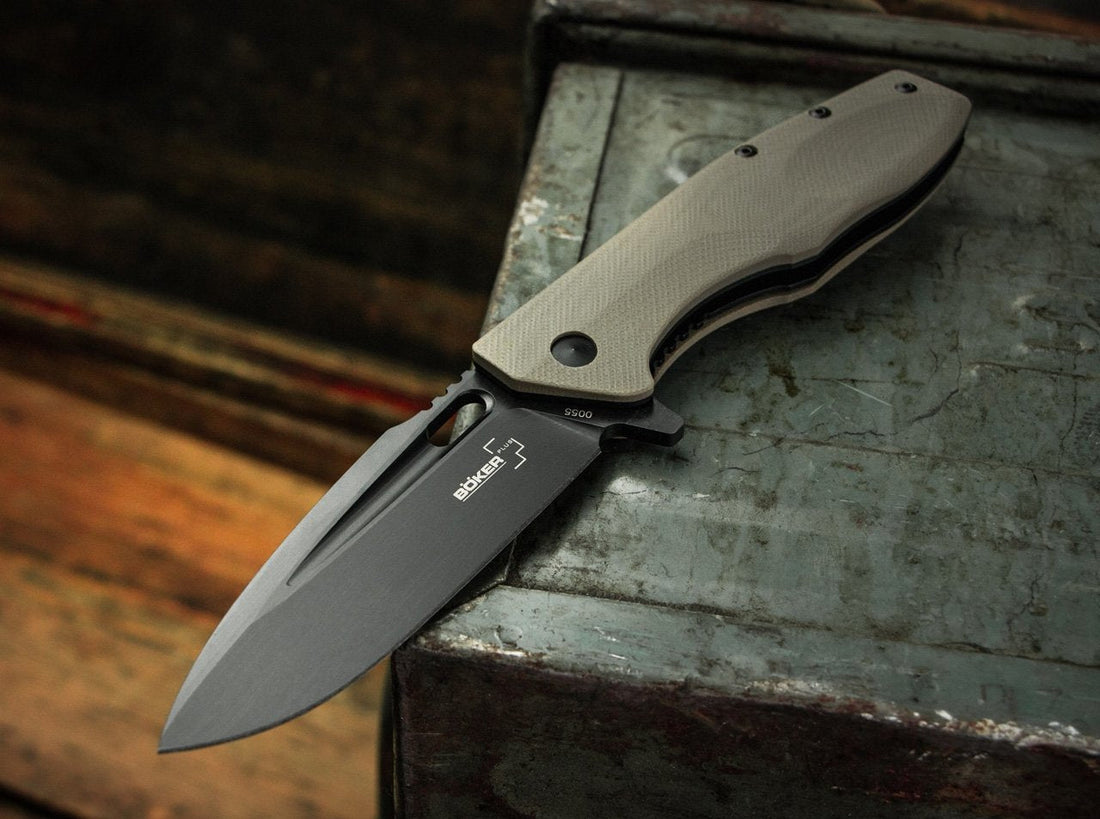 Boker - Plus Caracal Folder Tactical Pocket Knife - 01BO759 - DISCONTINUED