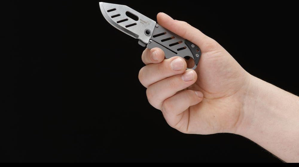 Boker - Plus Credit Card Pocket Knife Grey - 01BO010