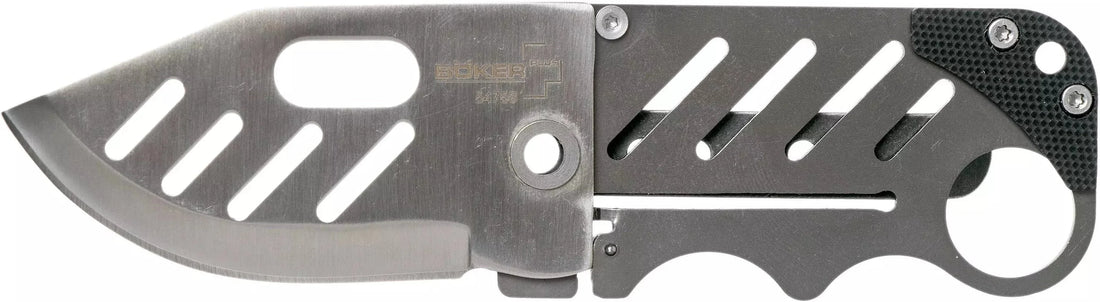 Boker - Plus Credit Card Pocket Knife Grey - 01BO010