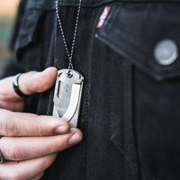 Boker - Plus Dog Tag Pocket Knife - 01BO210