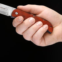 Boker - Plus Exskelibur I Cocobolo Damascus Pocket Knife - 01BO222DAM