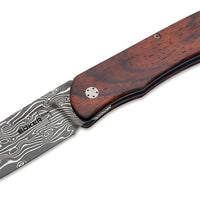 Boker - Plus Exskelibur I Cocobolo Damascus Pocket Knife - 01BO222DAM