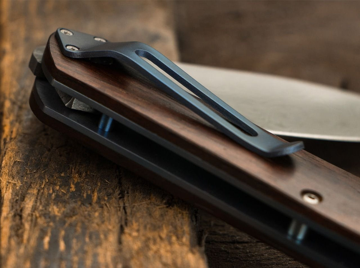 Boker - Plus Exskelibur II Cocobolo Damascus Pocket Knife - 01BO223DAM