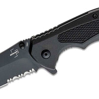 Boker - Plus Gemini NGA Serrated Assisted Folding Knife - 01BO506