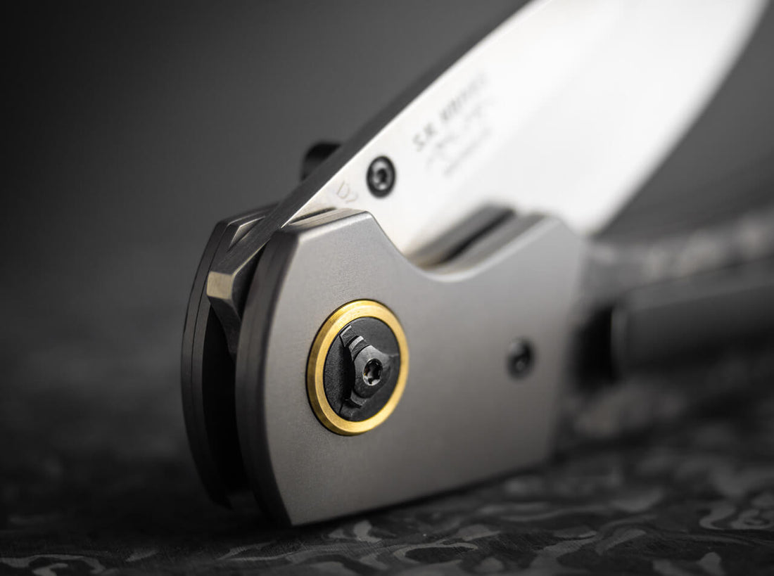 Boker - Plus Gulo Pro Marble CF Pocket Knife - 01BO177