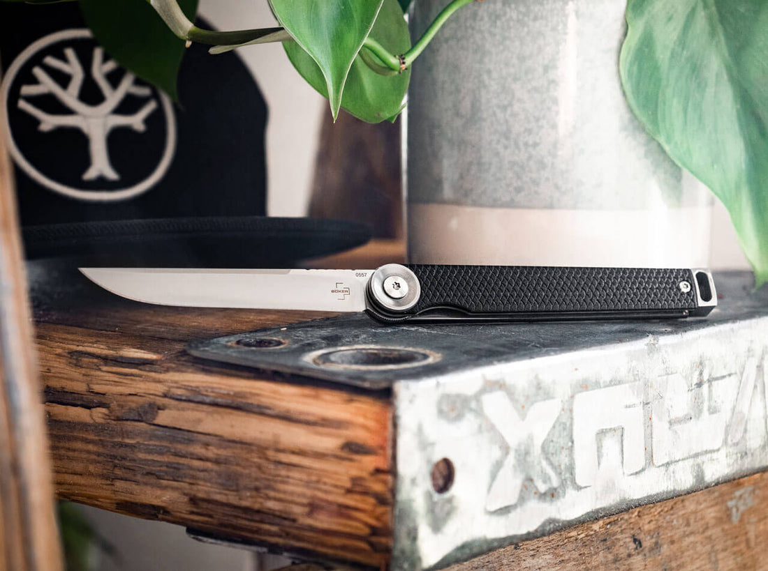 Boker - Plus Kaizen Black G10 Pocket Knife - 01BO390