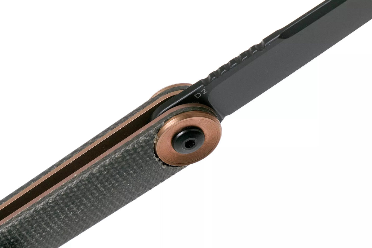 Boker - Plus Kaizen Green Canvas Micarta Pocket Knife - 01BO391