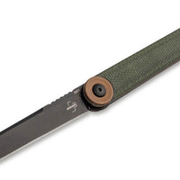 Boker - Plus Kaizen Green Canvas Micarta Pocket Knife - 01BO391