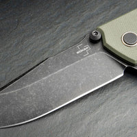 Boker - Plus Kihon Assisted OD Green Pocket Knife - 01BO164
