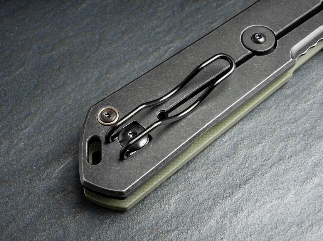 Boker - Plus Kihon Assisted OD Green Pocket Knife - 01BO164