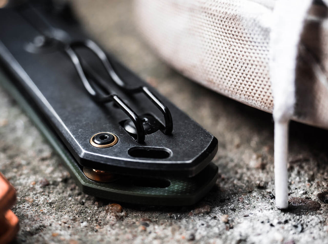 Boker - Plus Kihon Assisted OD Green Pocket Knife - 01BO164