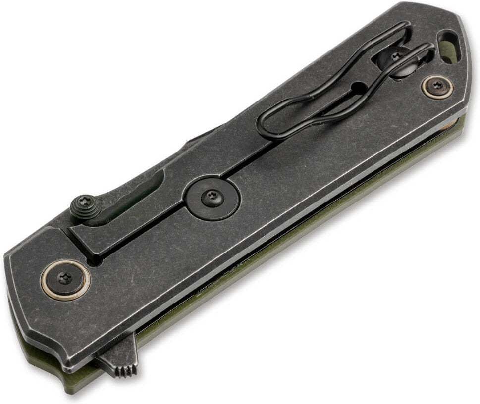 Boker - Plus Kihon Assisted OD Green Pocket Knife - 01BO164