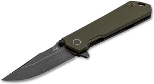 Boker - Plus Kihon Assisted OD Green Pocket Knife - 01BO164