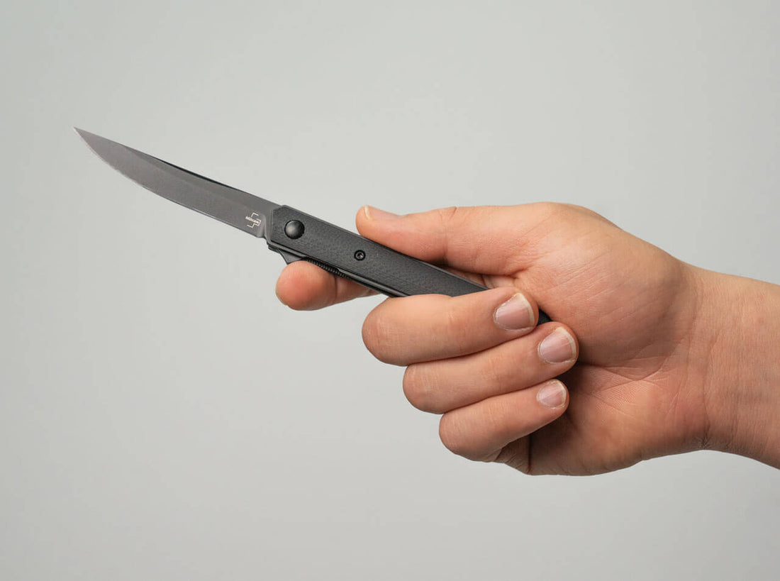 Boker - Plus Kwaiken Air Mini G10 Pocket Knife All Black - 01BO329