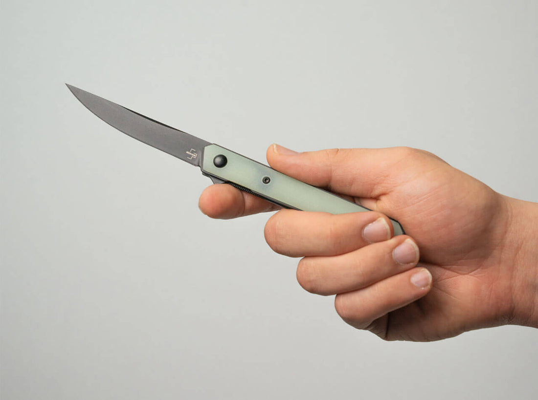 Boker - Plus Kwaiken Air Mini G10 Pocket Knife Jade - 01BO331
