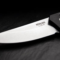 Boker - Plus Kwaiken Compact Automatic Pocket Knife Black - 01BO254