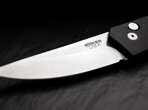Boker - Plus Kwaiken Compact Automatic Pocket Knife Black - 01BO254