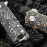 Boker - Plus Kwaiken Compact Flipper Marble Carbon Pocket Knife - 01BO231