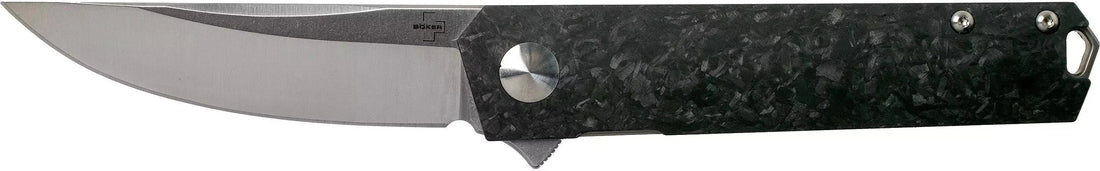 Boker - Plus Kwaiken Compact Flipper Marble Carbon Pocket Knife - 01BO231