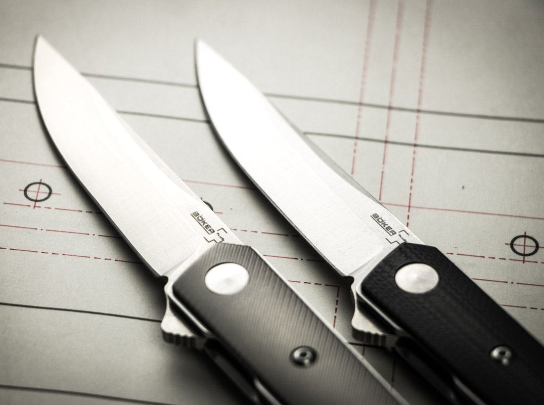 Boker - Plus Kwaiken Mini Flipper G10 Pocket Knife - 01BO268